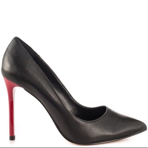 Aldo Shoes - ALDO Black Pumps & Red Patent Heels